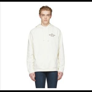 Frame Denim Off-White Vintage Hoodie